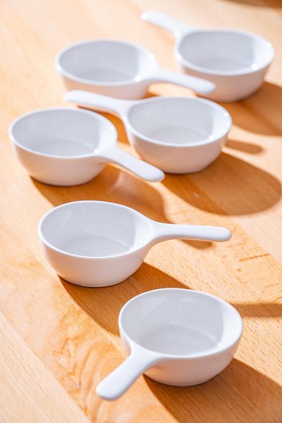 ACAR Pure Carmen 6 Mini Sauce Bowls - 10.5 cm