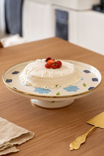EMAYlab Bloom Cake Pastry Presentation Stand Width 29 cm / Height 8 cm
