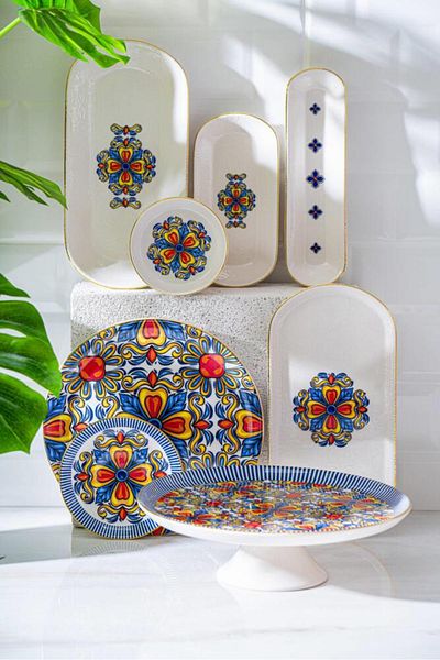 ACAR Maria 53 Piece Breakfast Set for 12 People