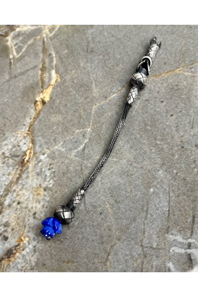 KAZZAZE مسبحة صلاة فردية موديل الورد الملون - كازازيا فضية - مناسبة للحجم الص...