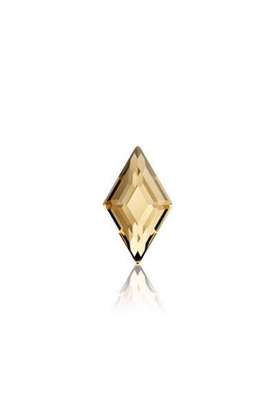 Cupio Swarovski Diamond 6.6*3.9mm Golden Shadow 12 buc