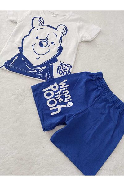 Store Blue Winnie Pooh Boy's Summer Suit
