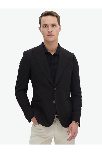 Kip Plain Slim Fit Jacket