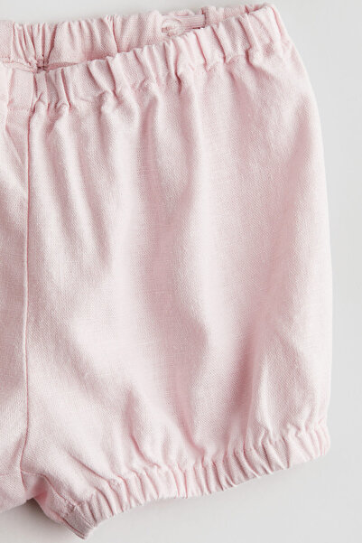 H&M 2 Parçalı Keten Karışımlı Set