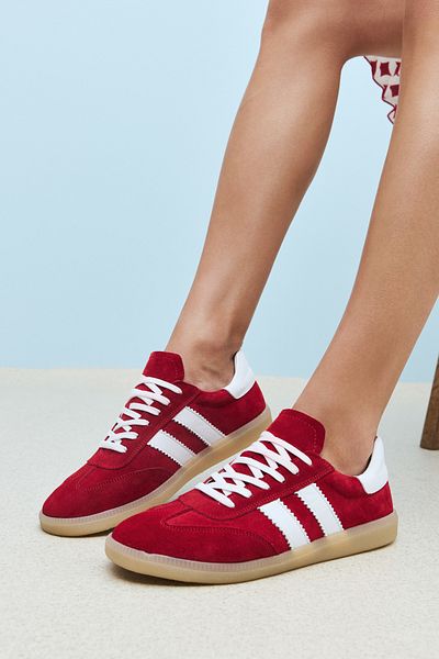 Ziya Women's Red Genuine Leather Sneaker 1511035 Z64032