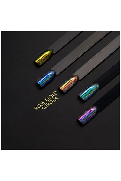 Cupio Unicorn holo pigment - Rose Gold Aurora
