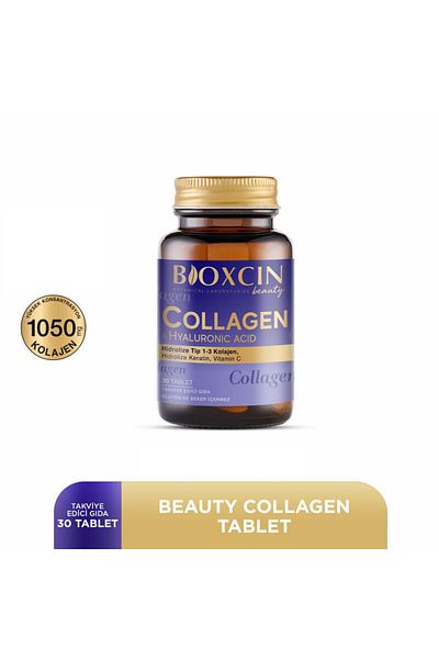 Bioxcin Beauty Collagen 30 Tablet - Type1 Type 3 Hydrolyzed Collagen