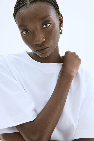 H&M Pima Pamuklu Tişört