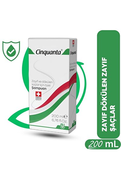 Cinquanta Şampuan 200 ml