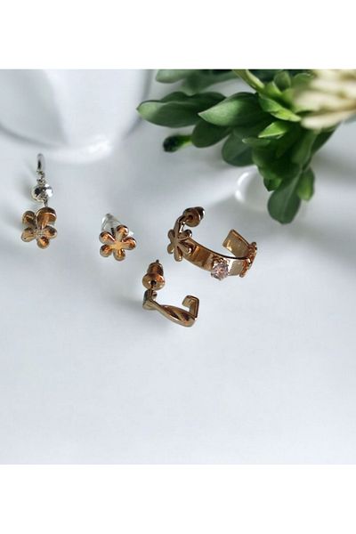 GnelD 3 Piece Multiple Earrings - Well-Sold