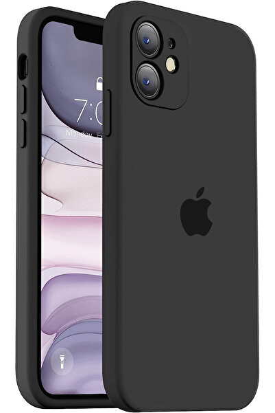 izzytech حافظة متوافقة مع هاتف آيفون 11 باللون الأسود [مع حماية للكاميرا] [بط...