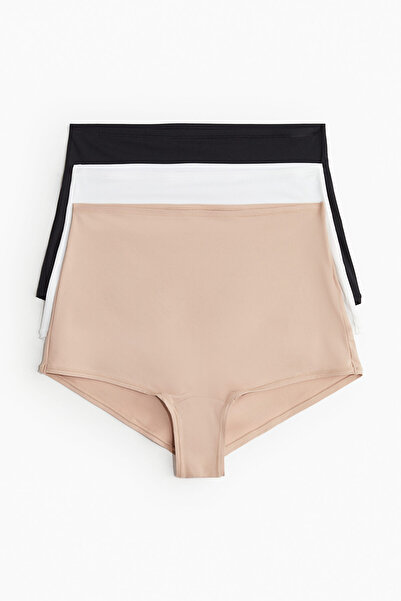 H&M 3’lü Mikrofiber Shortie Külot