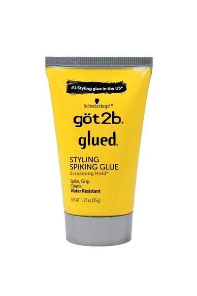 Got2B Got2b Waterproof Styling and Spiky Hair Glue for Unisex, 1.25 oz
