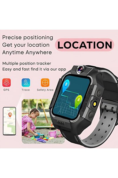 Onkatech X23 Sim Kartlı Konum Takibi Ve Ortam Dinleme Özellikli Akıllı Çocuk Saati