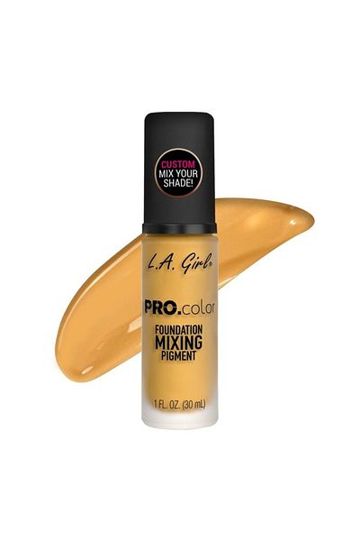 L.A. Girl L.a Girl Pro Color Mixing Pigment Adjuster For Foundation Yellow, 30ml