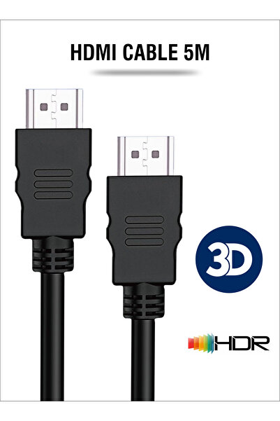 NATEE كابل NATE HDMI بطول 5 أمتار، كابل HDMI 2.0 عالي السرعة