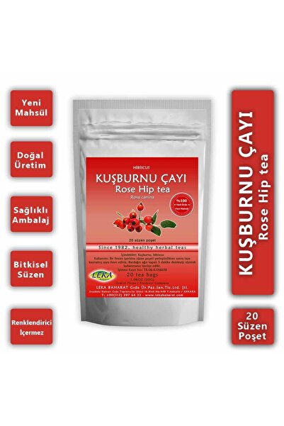 leka baharat Kuşburnu Çayı 20x1,5g Süzen Poşet