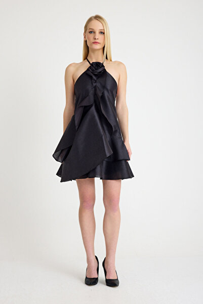 Rheme And Fons Halter Yaka Mini Elbise