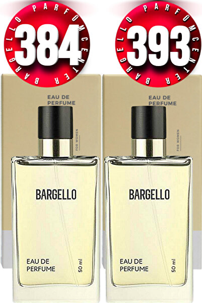 Bargello Parfüm 384 Kadın Parfüm Floral 50 Ml EDP + Bargello 393 Kadın Parfüm...