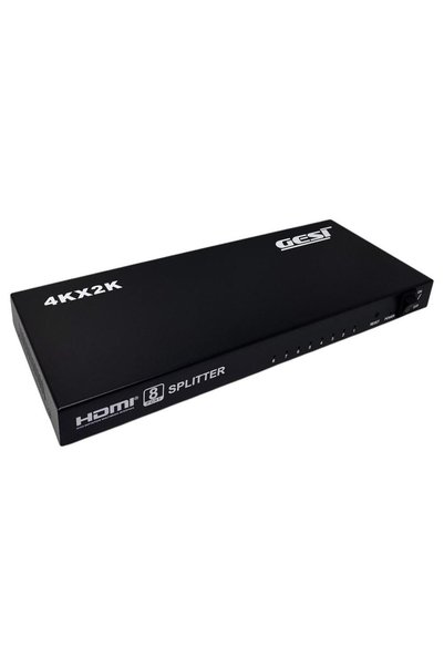 GESİ 4K2K 1x8 HDMI Splitter Full HD 1080P 3D Uyumlu