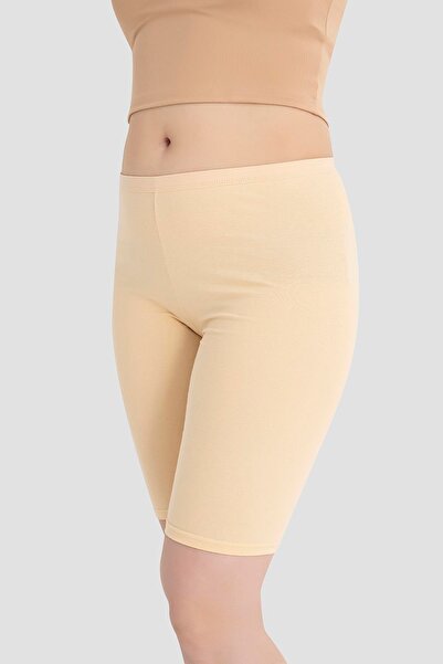 Arma Yıldız Women's Cotton over Knee Short Leggings 2 Pack