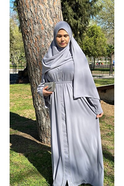 İpek Stoned Abaya Suit