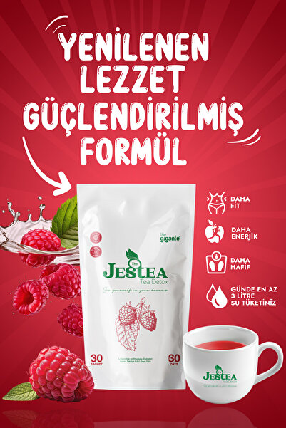 The Gigante Jestea Fit Yenilenen Lezzet Ahududu Aromalı Çayı