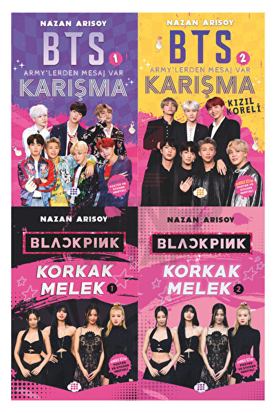 Dokuz Yayınları BTS Armylerden Mesaj Var 1 ve 2 /BlackPink Korkak Melek 1 ve ...