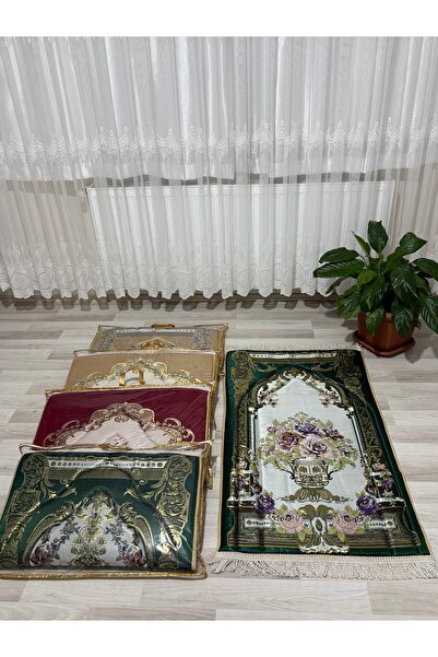 yıldızsoy Çeyizlik Jakar Dokuma Süngerli Seccade