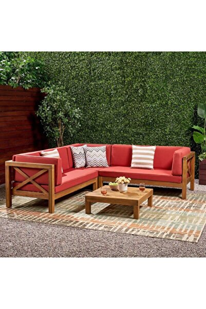 Genel Markalar Gizmo Bahçe Balkon Teras Köşe Koltuk Takımı