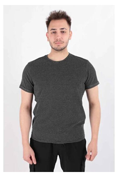 Cazador Μπλουζάκι Polo Neck Regular Fit Βαμβακερό με υφή