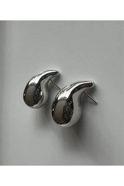 LİDEAS Italian Teardrop Drop Model Earrings