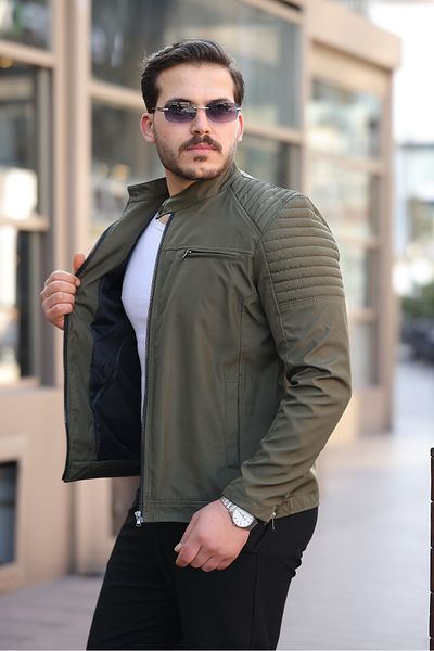 gm giyimarket Ανδρικό εποχιακό μπουφάν - Bondik Fabric