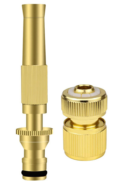 Worldtec Tazyikli Hortum Aparatı 1/2 - 3/4 Oto Yıkama Araç Yıkama Sulama Fiskiye