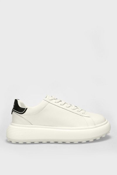 Lufian 111230270   Rainbow Sneaker Leather Shoes for Men White