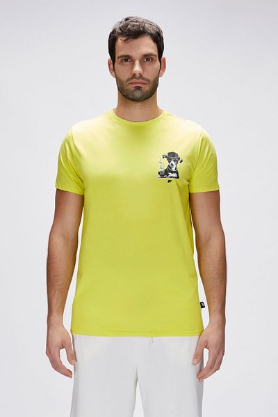 Bad Bear تي شيرت مطبوع للرجال من Duggie Green