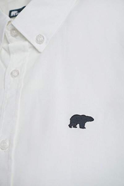 Bad Bear Grady White Short Sleeve Men's Shirt