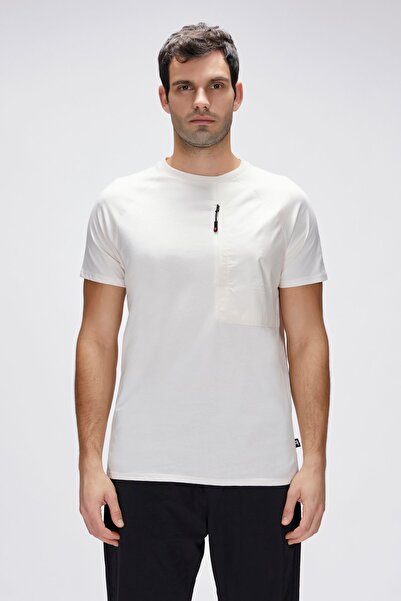 Bad Bear Simon Beyaz Erkek Baskılı Tişört