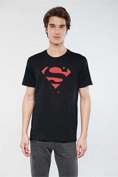 Mavi Tricou pentru bărbați cu imprimeu Superman M066875-900