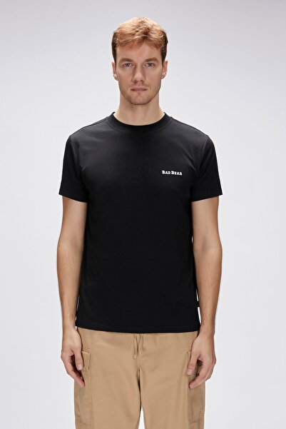 Bad Bear Baldwin Black Men's Printed T-Shirt