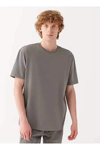 Mavi Μπλουζάκι με λαιμόκοψη σε γκρι Basic