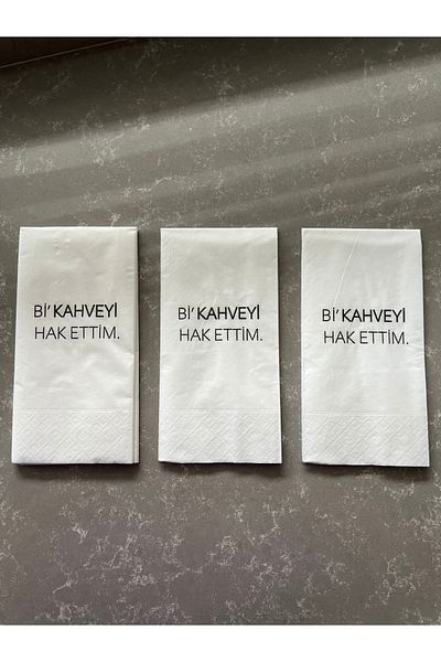 SimeStore Talking Napkin - I Hooked That Coffee
