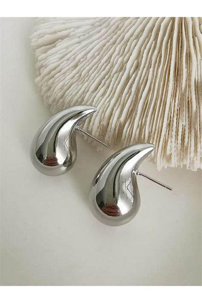 LİDEAS Italian Teardrop Drop Model Earrings