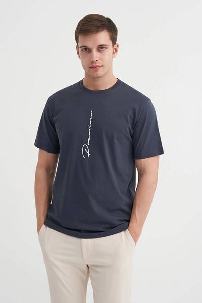 Cazador Βαμβακερό μπλουζάκι Jazz 4091 Crew Neck Regular Fit