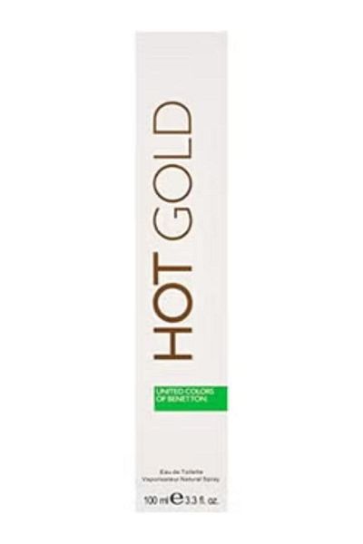 United Colors of Benetton Hot Gold Eau de Toilette for Women 100ml