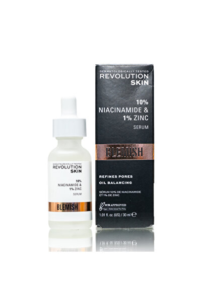 Revolution Cilt Akne,lekeler Ve Gözenek Temizleyici Mucizevi Serum %10 B3 Vitamin+ % 1 Çinko-30ml