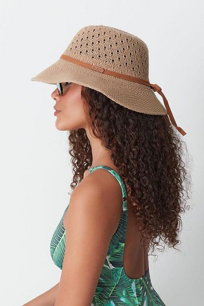 C&City Pălărie de plajă naturală mercerizată - T24740-15