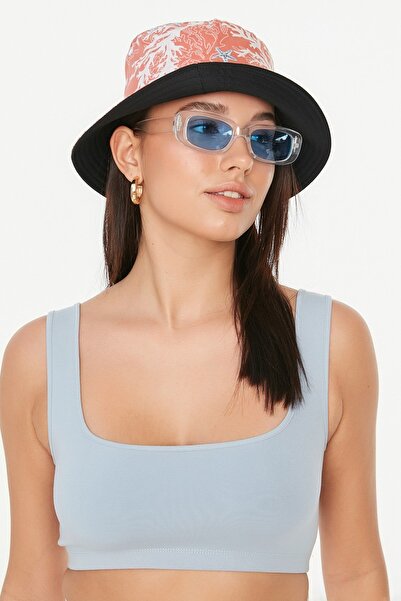 C&City Y1074 Model Brick Color Trilby Beach Hat