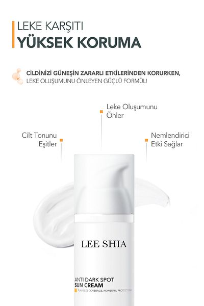 Lee Shia High Protection Anti-Blemish SPF 50+ Sunscreen - 50 ml