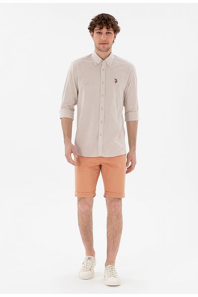 U.S. Polo Assn. Gray Men's Regular Fit Shirt U.S. Polo Assn. Dmkenzogl